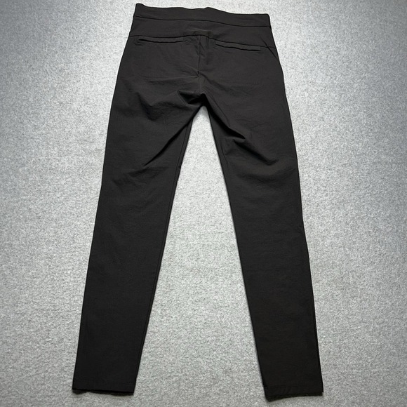 Athleta Wander Stash Skinny Pant Womens 4 Black Nylon Stretch Travel Commuter - Picture 2 of 10